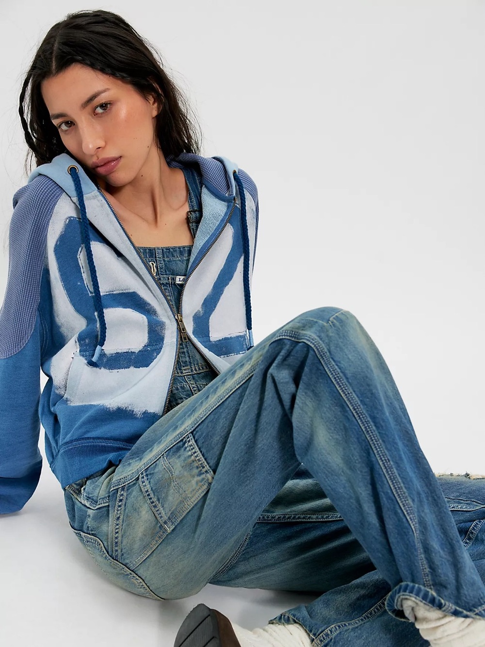 Free people We The Free Wild Blues Hoodie